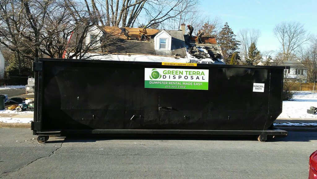 roofing dumpster rental
